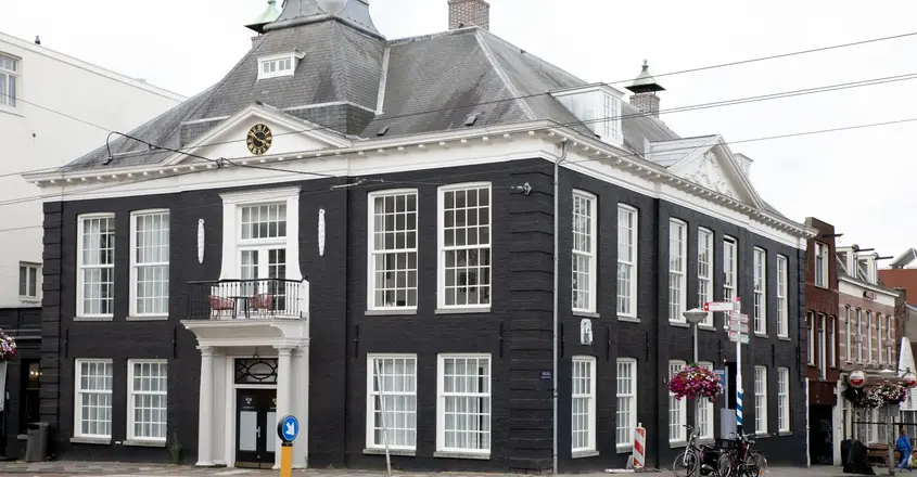 a building with a bell tower