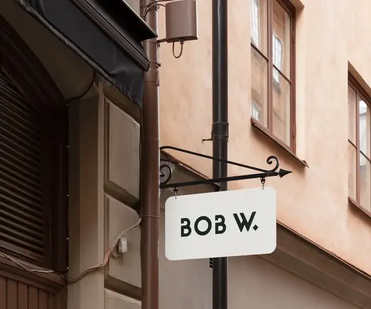 Stockhilm Bob W Sign