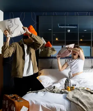 Pillow fight
