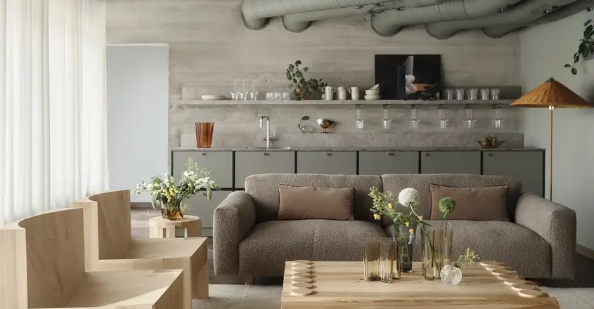 Bob W Helsinki Kamppi Interior Rooftop Shared Space