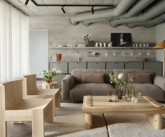 Bob W Helsinki Kamppi Interior Rooftop Shared Space